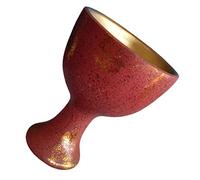 ULTECHNOVO Vintage Resin Holy Cup Prop Decorative Chalice for Religious Worship and Sacrifice Home Ornament for Altar Temple Office Indoor Outdoor Use Solemn and Mysterious Design