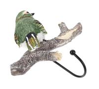 ULTECHNOVO Wall Mounted Bird Coat Hook with Iron Base Waterproof and Easy to Clean Single Wall Hanger for Home and Garden Decoration Unique Aesthetic Bird Shape Coat and Hat Hook Random Color