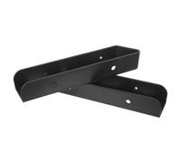ULTECHNOVO Wall Mounted Easy Installation Weight Scale Holder with Widened Base Design, Plastic Scale Stand with Adhesive or Screws for Clutter Free Organization for Home Gym or Entryway