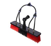 ULTECHNOVO Water Flow through Solar Fed Brush Head for Window and Panel Cleaning Replacement with Strong Bristles for Efficient Stain Removal Compatible Window Wash Accessory for High Solar