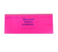 ULTECHNOVO Weekly Planning Notepad English Long Strip Weekly Planner 8.5x11inch Paper Sl esign Elegant Track To-do Lists Track Reminders Office Business Settings