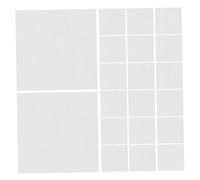ULTECHNOVO Weighing Paper Smooth Surface 500pcs Laboratory 10x10cm High-gloss White Non-stick Non-absorbing Sheets for Accurate Scale Measurement and Sample Weighing