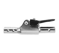 ULTECHNOVO Wheelchair Folding Backrest Accessory Backrest Folding Switch 13.00x4.00x3.50cm Silver for Wheelchairs Homes and Hospitals