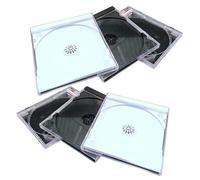 ULTECHNOVO White Pp DVD Storage Case Portable Size for Home Cinema