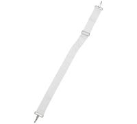 ULTECHNOVO White Snare Drum Suspender Strap Oxford Cloth Sling Strap Adjustable Length Comfortable Carrying for Parade Marching Stand to Play Snare Drum