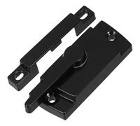 ULTECHNOVO Window Security Sash Lock Metal Fastener with Crescent Shape for Vertical or Horizontal Sliding Windows Screw Included