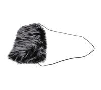 ULTECHNOVO Winter Faux Fur Hand Warmer Muff with Super Warm Synthetic Material and Comfortable Touching, Small Cushion Style for Winter Outdoor Activities and Parties