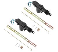 ULTECHNOVO -wire Car Door Lock Actuator Motor with Rotation Head, Heavy Duty Abs and Metal Construction, Stable Performance and Easy Installation for Cars and Trucks