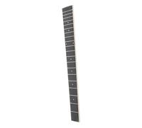 ULTECHNOVO Wood Guitar Fingerboard with White Binding and Pre-installed Frets Folk Guitar Fretboard Accessory and Ukulele Players Easy to Install and Accurate Playing Aid