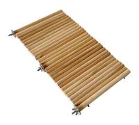 ULTECHNOVO Wood Hamster Platform Guinea Pig Wood Board Easy to Install Sturdy Not Easy to Break Or Deform with Metal Mounting Screws for Cage