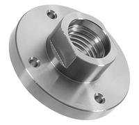 ULTECHNOVO Wood Lathe Face Plate Adapter Threaded Backplate Chuck for Woodturning Installation for Easy Setup Flat Cutting for Quick Removal for Woodworking Projects