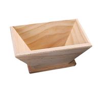 ULTECHNOVO Wood Quadrangular Zongzi Mold Large Size Wooden Rice Dumpling Mold for Kitchen DIY Rice-Pudding Making Traditional for Home Cooking