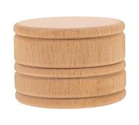 ULTECHNOVO Wooden Baby Tooth Keepsake Box Solid Wood Smooth Polished Surface Safe for Baby's Hands Toddlers Tooth Storage Container Nursery Keepsake