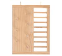 ULTECHNOVO Wooden Climbing Ladder for Hamsters and Gerbils, Lightweight and Portable Pet Training Climbing Frame for Small Animals, for Guinea Pig Activity and Chinchilla Ladder Play
