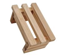 ULTECHNOVO Wooden Step Stool for Compact Small Wood Step Bench Household Bathroom Wear Resistant ’s Footstool for Dining and Shoe Changing