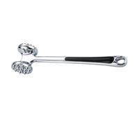 ULTECHNOVO Zinc Alloy Meat Tenderizer Hammer Dual-Sided Mallet for Beef Lamb Pork Chicken Ergonomic Kitchen Tool Softens Meat Fibers for Juicy Steak and BBQ