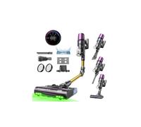 Ultenic Cordless Vacuum Cleaner with Mop, 60Kpa/600W/60Mins RunTime | 230ml Water Tank for Mopping, 65CM Long Flexible Wand, LED Touch Screen, Anti-Tangle System, Self-Standing＆Dust Cup Scraper