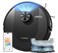 Ultenic Robot Vacuum Cleaner with Mop 8000Pa/200Mins, Precision LiDAR Navigation, 3 in 1 Sweep & Mop Robot,5 Maps, No-go Zone, App Control for All Floor, Carpet & Pet Hair