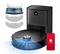 Ultenic T10 Lite Robot Vacuum Cleaner with Mop 5000Pa, 15min Lidar Quick Mapping, Self Charging & Emptying, Allergy Friendly, Carpet Auto-boost,Siri/Alexa/APP Remote Control Hoover for Floors Pet Hair
