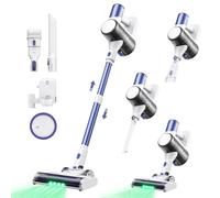 Ultenic U10 Cordless Vacuum Cleaner, 40000Pa Powerful Suction, Self-Standing, Lightweight Stick Vacuum with Anti Hair Wrap, Handheld/Upright for Pet Hair, Carpets & Hard Floors, Rechargeable Battery