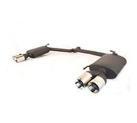 Ulter Sport Double Sport Exhaust compatible with Audi A5 Coupe 2.0 TDI/1.8 TFSI 125kW 2008-2015 2x80mm