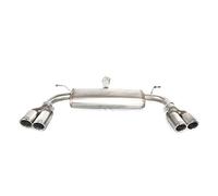 Ulter Sport Double stainless steel sport exhaust compatible with Ford Focus IV HB 5-doors 1.5 Ecoboost 135kW ST-Line 2018- 2x 70mm RS