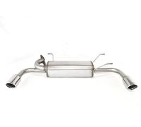 Ulter Sport Double stainless steel sport exhaust compatible with Mazda MX5 NB 1.6i 81kW/1.8i 103kW 1998-2005 120x80mm