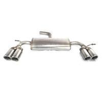 Ulter Sport Double stainless steel sport exhaust compatible with Volkswagen Golf VI HB 3/5-doors 1.4i 59kW/1.4TSi 90/118kW/2.0TDI 81/103kW 2008- 2x 70mm