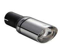 Ulter Sport Exhaust finisher - Oval Race 95x65mm Slanted - Length 120mm - Installation ->50mm - Inox