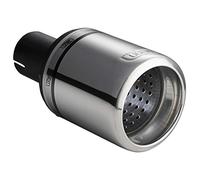 Ulter Sport Exhaust finisher - Round Ø100mm Type 2- Length 120mm - Installation ->50mm - Inox