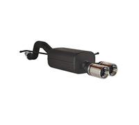 Ulter Sport Sport Exhaust compatible with Ford Fiësta VII ST 1.6 134kW 2013-2017 2x80mm