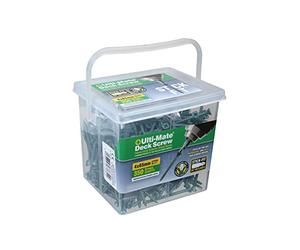 Ulti-Mate D20100 Stick-Fit Deck Screws - 4.0 x 65mm - Tub of 350, Organic Green