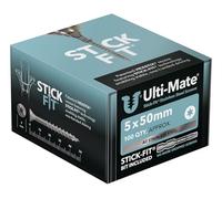 Ulti-Mate Stainless Steel Woodscrews - 5.0 x 50mm - Box 100 pcs