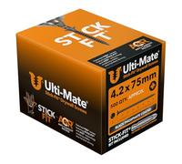 Ulti-Mate Stick-Fit Drywall Screws - 4.2 x 75mm (500 pcs)