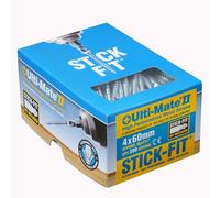 Ulti-Mate Woodcrews - Bright Zinc Plated - 4.0 x 60mm - Box of 200