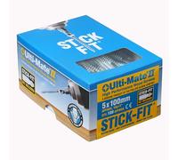 Ulti-Mate Woodcrews - Bright Zinc Plated - 5.0 x 100mm - Box of 100