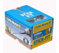 Ulti-Mate Woodcrews - Bright Zinc Plated - 5.0 x 60mm - Box of 200