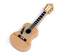 Ulticool Guitar 16GB USB Musical Instrument Flash Pen Drive Memory Thumb Stick Data Storage Beige
