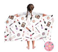 Ulticool Microfibre Children's Towel 140 x 70 cm - Make-Up Unicorn - Lightweight Travel Towel Quick-Drying Bath Towel Beach Towel Microfibre - Travel Beach Sports Child Girl