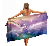 Ulticool Microfibre Towel - Unicorn Horse Unicorn - 160 x 80 cm - Lightweight Travel Towel Quick-Drying Bath Towel Beach Towel Sauna Towel Microfibre Microfibre - for Travel Fitness Sports Beach