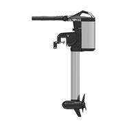 ULTIMA 3HP Electric Outboard, with integrated 1200 Watt Hour Lithium Battery, 76cm Long shaft, from HASWING MOTORS UK. 2 Year Warranty
