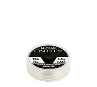 Ultima Entity Pure Fluorocarbon Carp Hook Link - Clear, 0.32 mm - 12.0 lb