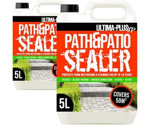 Ultima Patio Seal Patio Sealant For Indian Sandstone Concrete Paths Patios 10L