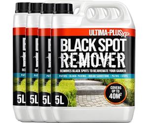 Ultima-Plus XP Black Spot Remover - Deeply Cleans to Remover Black Spots, Dirt and Grime - Perfect for Patios, Paving Driveways and more (20 Litres)