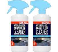 Ultima-Plus Xp Hot Tub, Spa & Pool Instant Filter Cleaner - Removes Grease, Limescale, Soap, Oils & More 2L