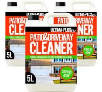 Ultima-Plus XP Patio & Driveway Cleaner - Deeply Cleans to Remove Stains, Grime and Dirt for Patios, Driveways, Block Paving, Concrete Flags, Steps, Paths and more (15 Litres)