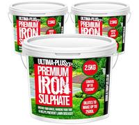Ultima-Plus XP Premium Iron Sulphate - Greens Grass and Hardens Turf for Healthier Lawns & Helps to Prevent Lawn Disease - Makes up to 7500L When Diluted & Covers up to 7500m2 (7.5 kg)