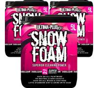 Ultima-Plus XP Snow Foam pH Neutral Car Shampoo Wash - Super Thick Foam Pre-Wash Vehicle Cleaning Detailing - Bubblegum Fragrance (15 Litres)