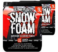 Ultima-Plus XP Snow Foam pH Neutral Car Shampoo Wash - Super Thick Foam Pre-Wash Vehicle Cleaning Detailing - Orange Fragrance (10 Litres)