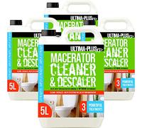 Ultima-Plus XP Toilet Macerator Cleaner and Descaler - Deeply Cleans Toilet Macerators and Removes Limescale - Compatible With All Saniflo Pump Units, Toilets & Urinals (20 Litres)